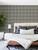 Perry Black Plaid Wallpaper
