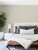 Curtis Khaki Embellished Stripe Wallpaper