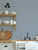 Curtis Blue Embellished Stripe Wallpaper