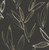 Kenia Black Leaf Toss Wallpaper