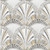 Myla Neutral Fanning Reeds Wallpaper