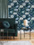 Mindra Indigo Floral Trail Wallpaper