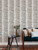 Lumis Grey Fern Stripe Wallpaper