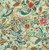 Manette Turquoise Birds in the Bush Wallpaper