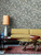 Manette Slate Birds in the Bush Wallpaper