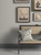 Elkan Stripe Grey Herringbone Wallpaper