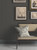 Elkan Stripe Black Herringbone Wallpaper