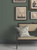Elkan Stripe Green Herringbone Wallpaper