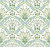 Bramble Wallpaper White/Blue
