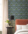 Bramble Wallpaper Navy Blue/Green