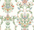 Luxembourg Wallpaper White/Green