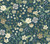 Strawberry Fields Wallpaper Blue/Green