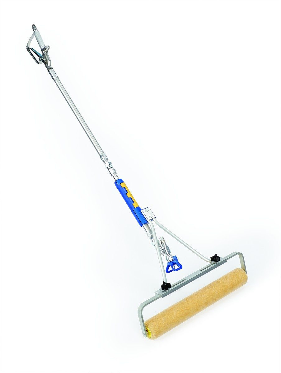 Graco 9" JetRoller Paint Roller With Fixed Extension & CleanShot Valve (24U170) - Made In USA