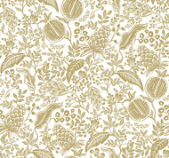 Pomegranate Wallpaper White