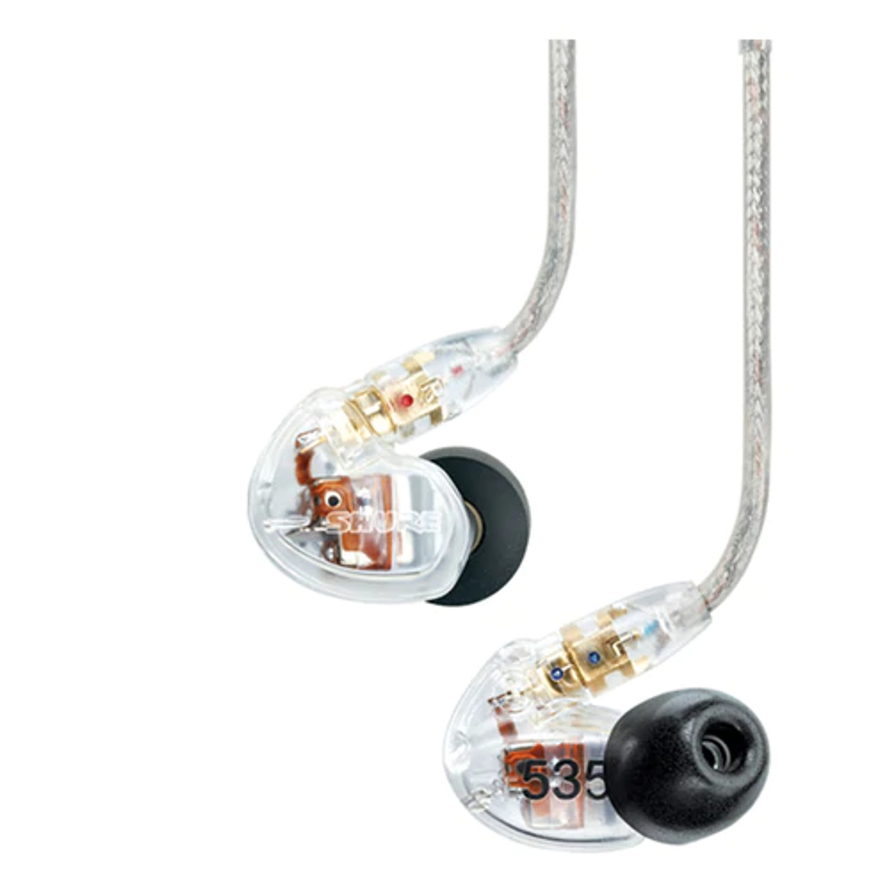 Shure SE535 Sound Isolating Earphones .Clear. Free Shipping