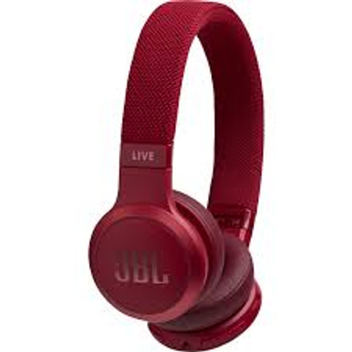 JBL LIVE 400BT.  Wireless On-Ear Headphones. Red.