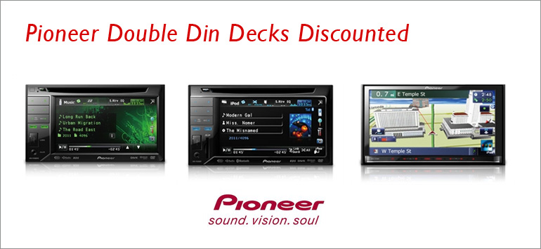 Pioneer Double Din Decks