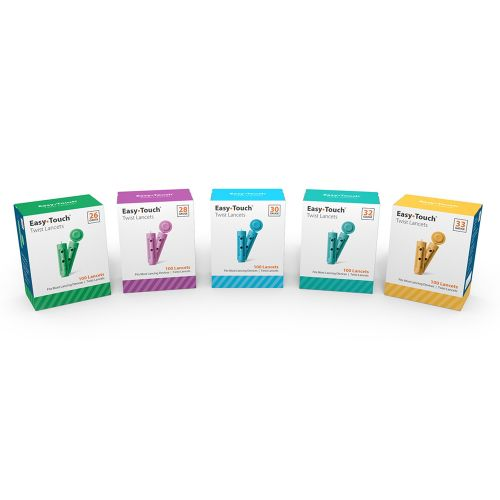 Easy Touch Twist Lancets33G/Orange B&F Medical