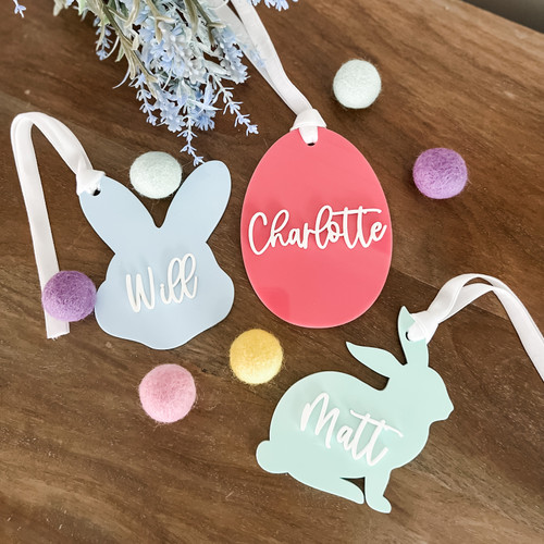 Easter Basket Name Tag