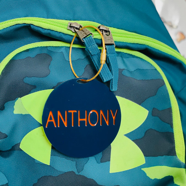 Name Bag Charm Name Bag Charm