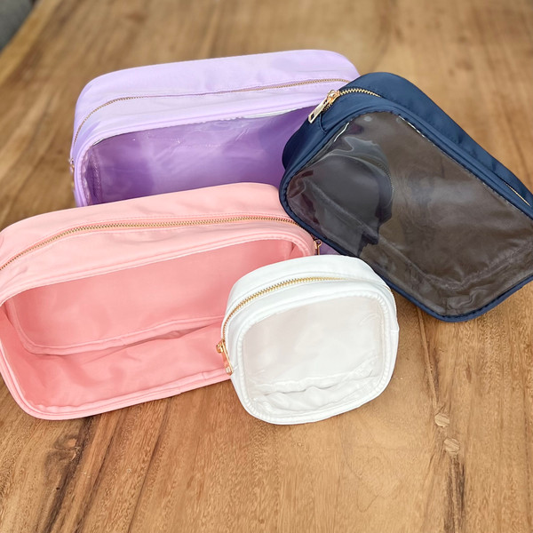 Nylon Bags With One Clear Side