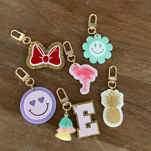 Zipper Pull Keychains