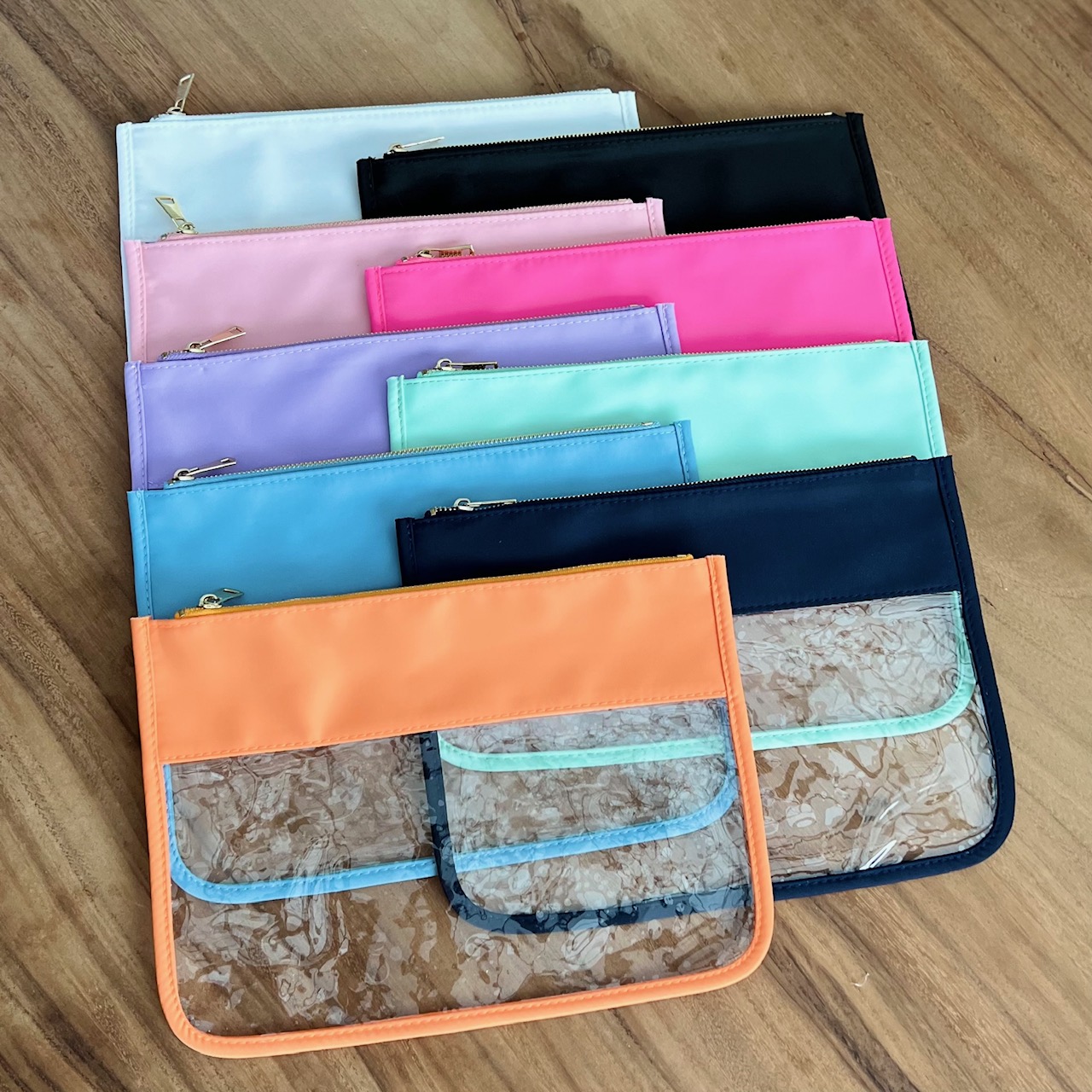 Nylon Zippered Pouch, Nylon Bag