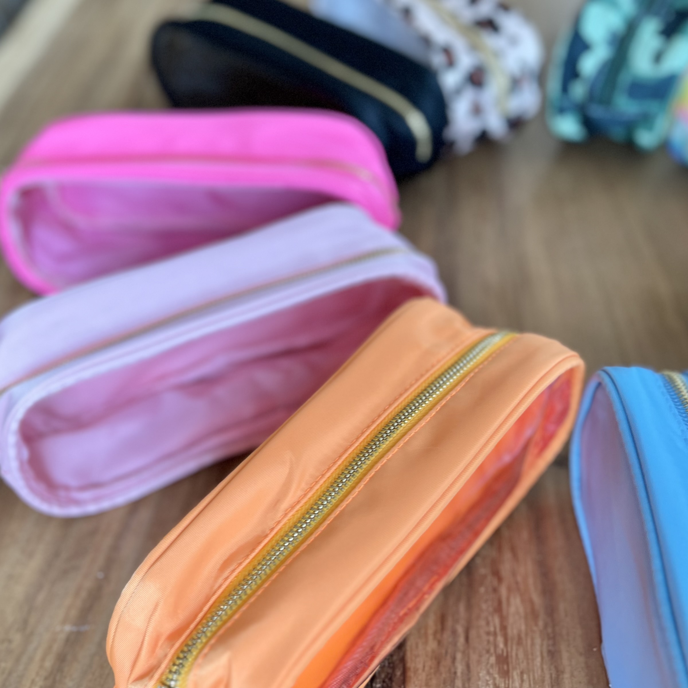 Clear Front Nylon Pencil Case