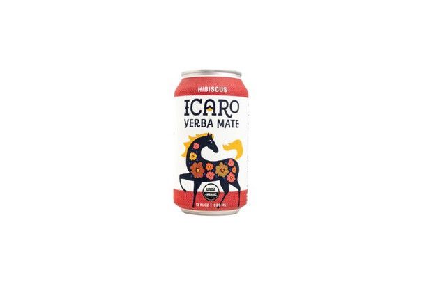 Icaro Hibiscus Yerba Mate, 12 oz - 1 ct