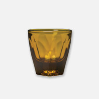 Amber Cappuccino Glass