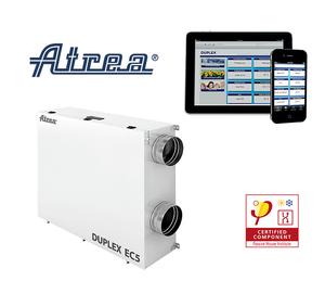 Atrea Duplex 370 EC5 - Unitate de ventilatie cu recuperare de caldura, automatizare aMotion Atrea Duplex 370 EC5 - Unitate de ventilatie cu recuperare de caldura, automatizare aMotion