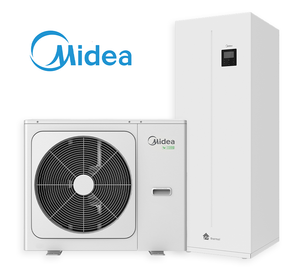 Pachet pompa de caldura aer-apa split, Midea, Hidrotank 190L 6 kW, 220V Pachet pompa de caldura aer-apa split, Midea, Hidrotank 190L 6 kW, 220V