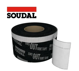 Banda etansare ferestre si usi Soudal SWS 70 x 30 ml exterior pentru montaj tamplarie PVC