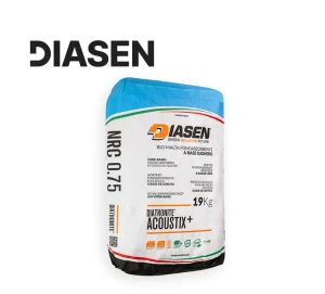 Diasen Diathonite Acoustix Plus – tencuială pe bază de plută pentru termoizolare și fonoizolare