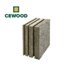 Panou din fibră de lemn, cu rol termo-acustic, CEWOOD, 2400x600mm