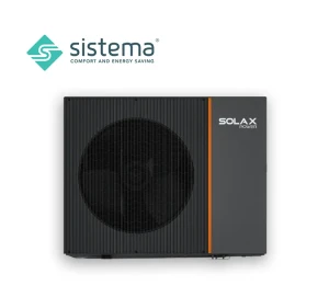 Pompă de căldură SolaX Thermal R290 trifazată, eficientă energetic.