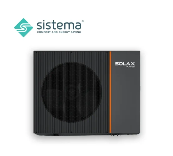 SolaX Thermal R290 monofazată pentru încălzire, răcire și ACM eficient.