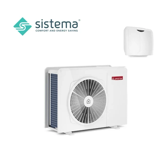 Pompă de căldură Ariston Nimbus Net R32 pentru încălzire și răcire.