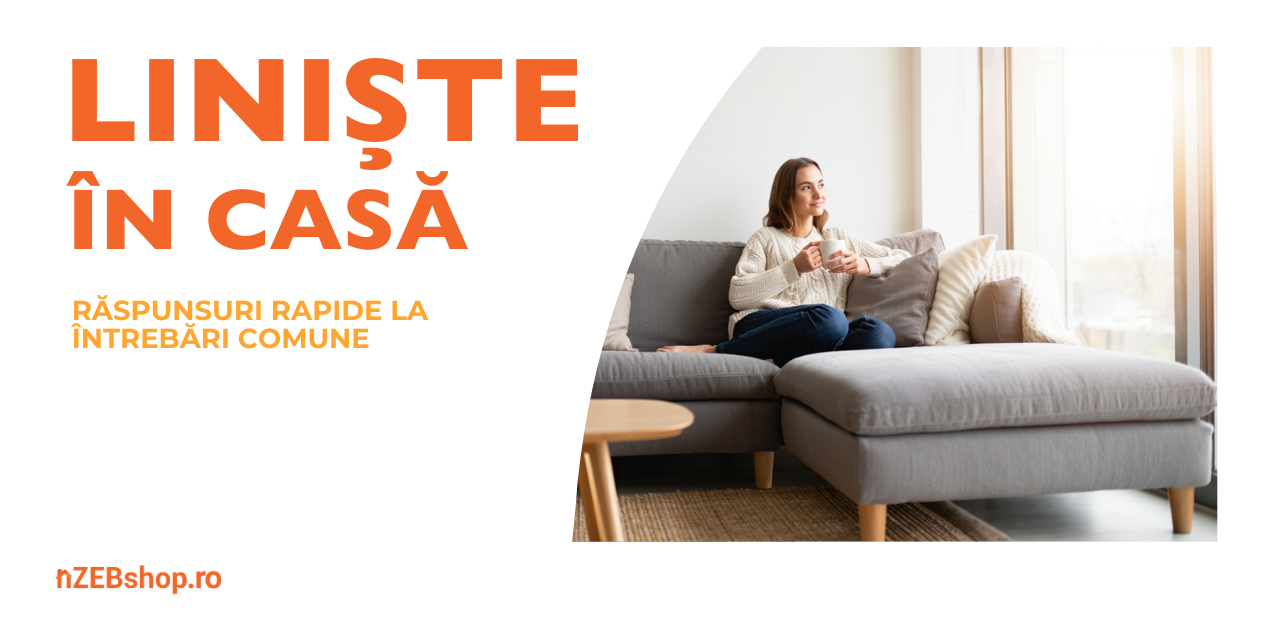 Izolație acustică: Ghid complet + Întrebări frecvente despre fonoizolație