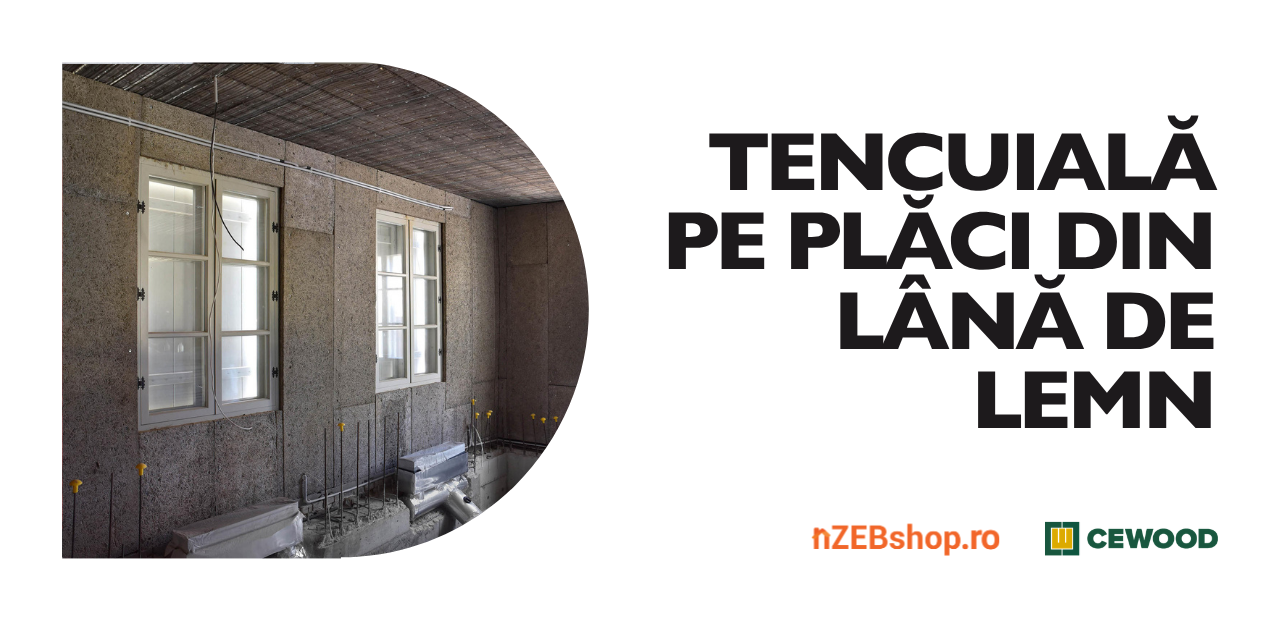 Placa din lână de lemn ca suport pentru tencuieli: fără amorsă