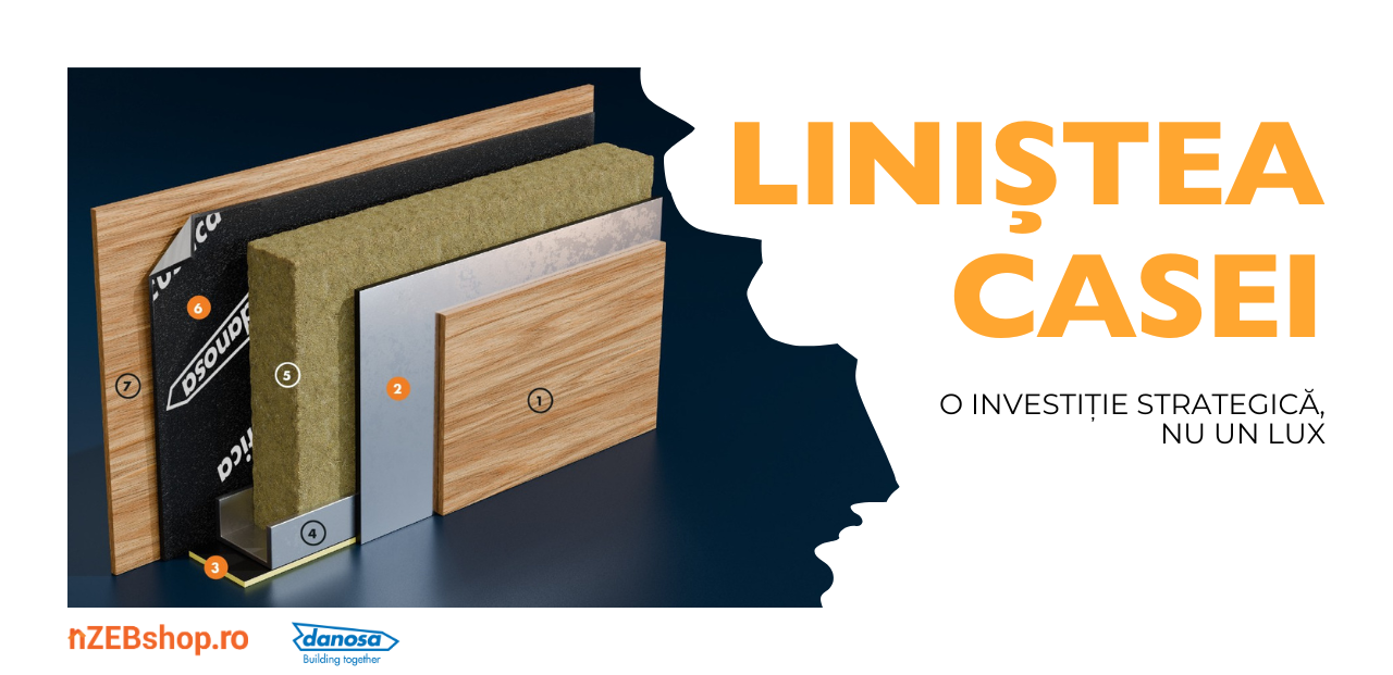 Izolarea acustică – O prioritate în construcții