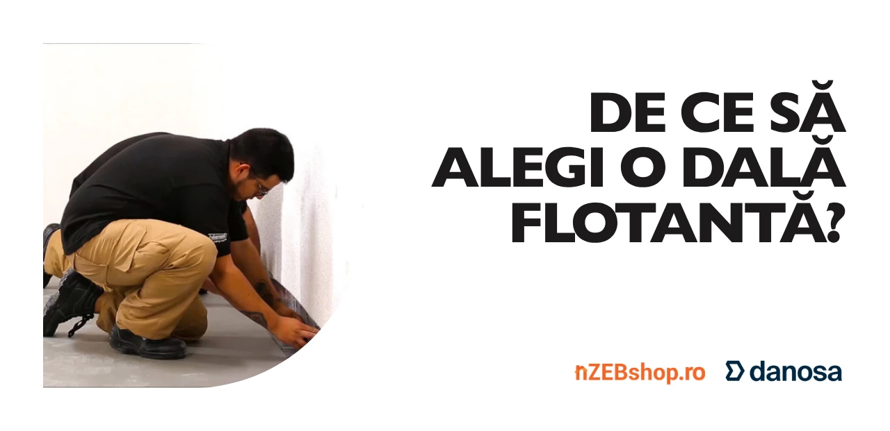 Dală flotantă, șapă flotantă sau pardoseală flotantă: care este diferența