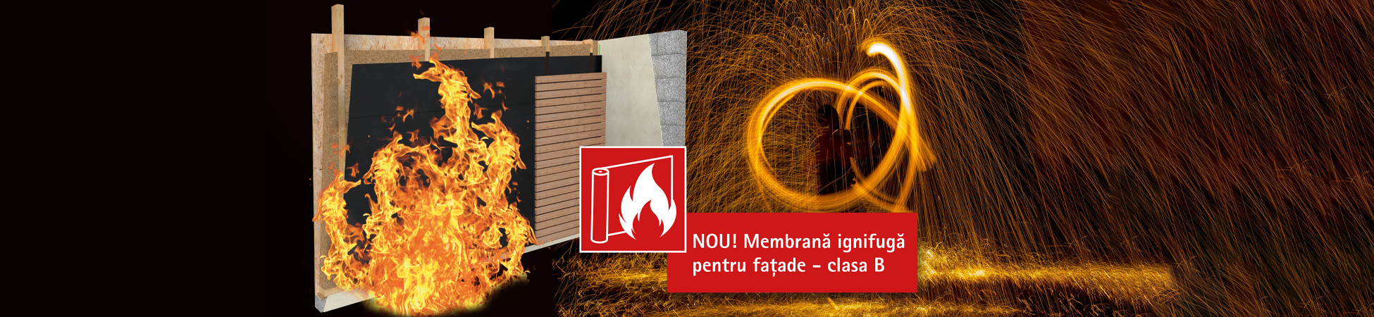 Membrană ignifugă de difuzie pentru fațade | nZEBshop Membrană ignifugă de difuzie pentru fațade | nZEBshop