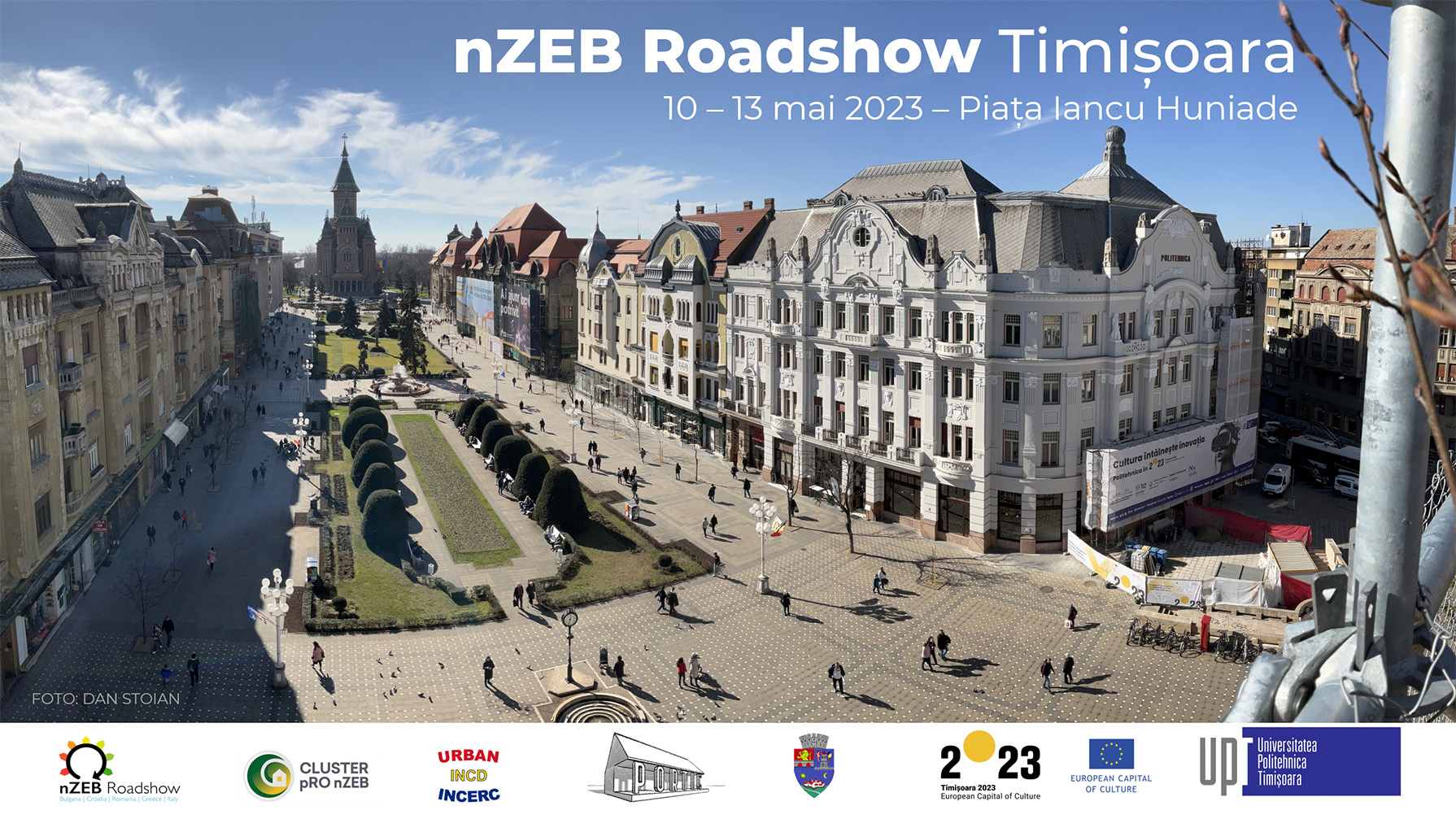 Vă așteptăm la Săptămâna nZEB în Timișoara - 10–13 mai 2023 Vă așteptăm la Săptămâna nZEB în Timișoara - 10–13 mai 2023