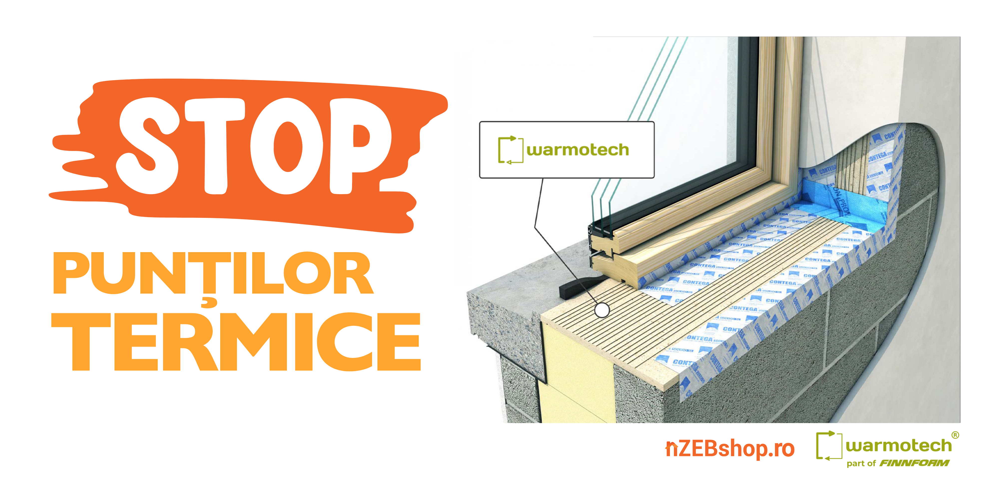 Cum să eviți punțile termice cu WARMOTECH 550
