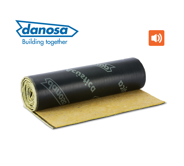 Membrană izolare termică și acustică pentru pereți despărțitori și tavane DANOSA ACUSTIDAN