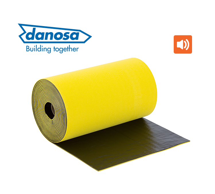 FONODAN BJ - bandă autoadezivă pentru izolație fonică țevi și tubulaturi