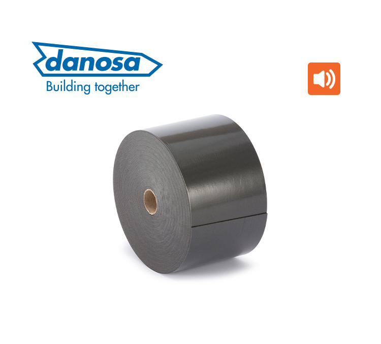 BANDA PERIMETRALA - pentru membrana izolare fonica la zgomot de impact, rola 25 ml