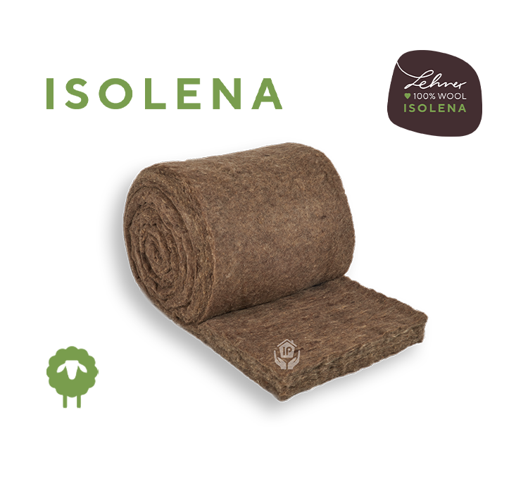 Lână de oaie ISOLENA OPTIMAL 0.038 W/mK pentru utilizari multiple