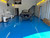 Customer install, residential shop CFLC - Safety Blue (BU5A) Customer install, residential shop CFLC - Safety Blue (BU5A)